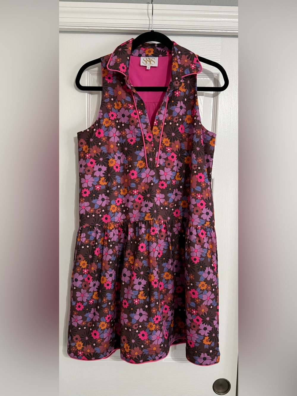 SSYS Kendall Dress in Brown Floral - Picture 3 of 4
